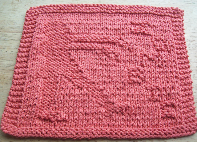 Zombie Knit Dishcloth