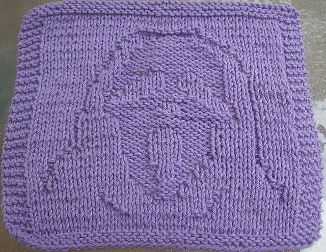 Screamer Knit Dishcloth 