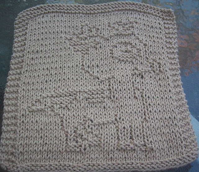 Baby Rudy Dishcloth