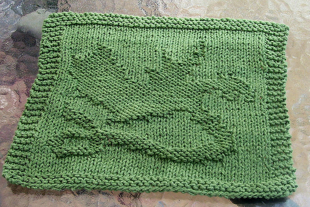 Dragon Dishcloth 