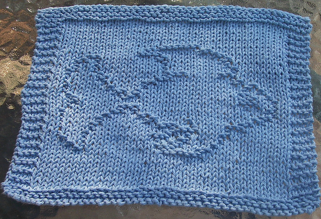 Something Fishy Dishcloth