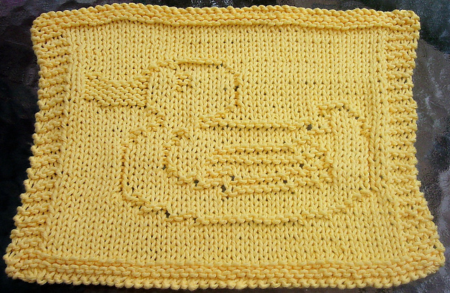 Ducky Dishcloth