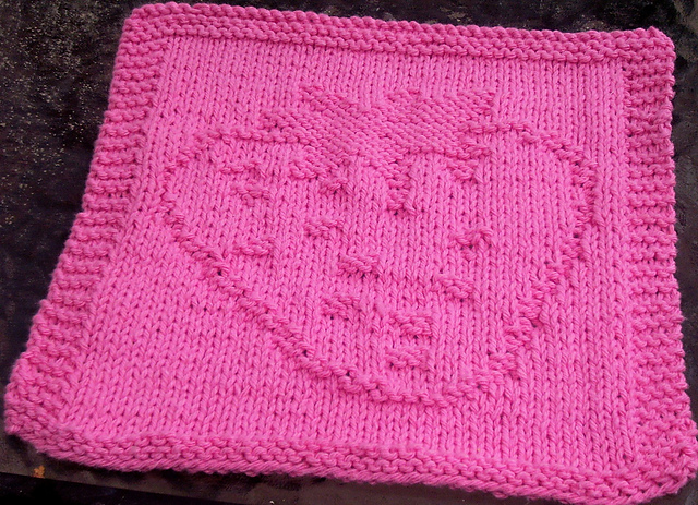 Strawberry Dishcloth