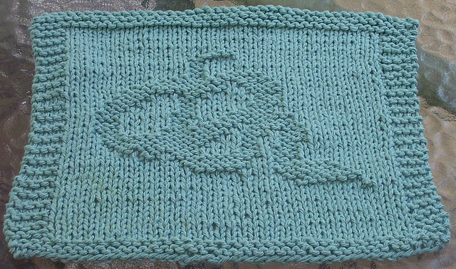 Rattle Snake Dishcloth