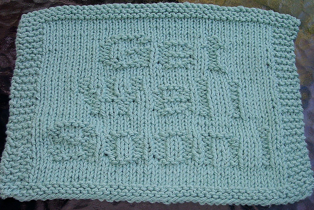 Get Well Soon Dishcloth