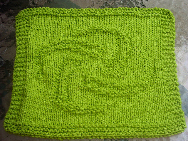 Eternity Knot Dishcloth 
