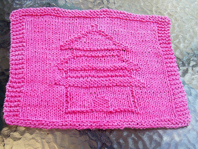 Pagoda Dishcloth