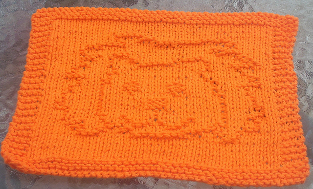 Lion Dishcloth