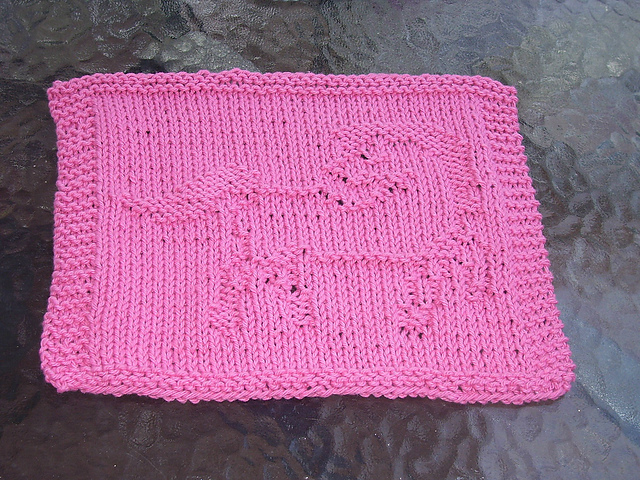 Horse Dishcloth