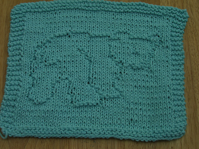 Bear Cub Dishcloth