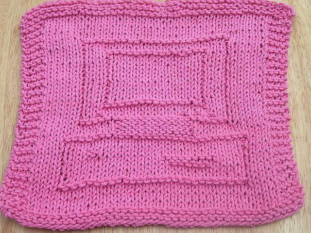 Computer Dishcloth Pattern