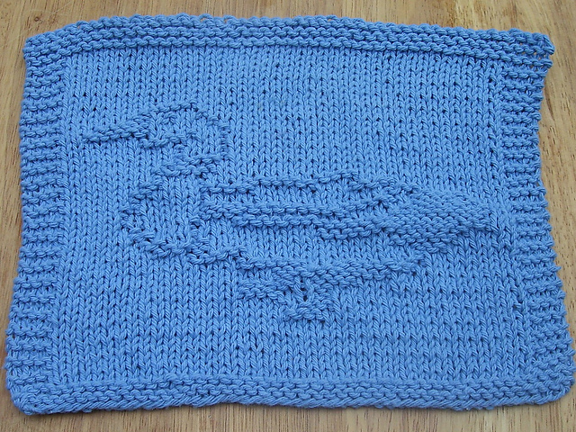 Mallard Duck Dishcloth Pattern