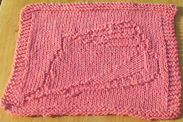 Conch Shell Dishcloth Pattern