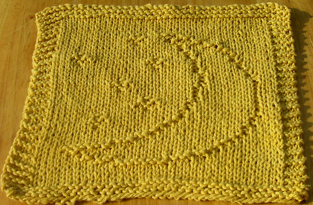 Moon And Stars Dishcloth Pattern