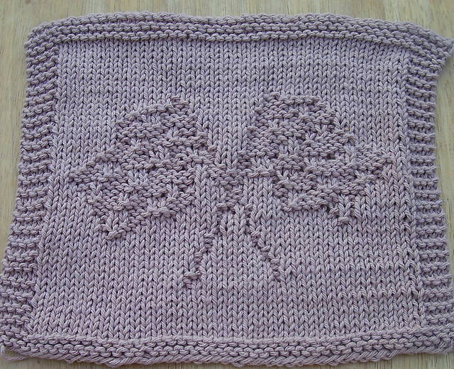 Racing Flags Knit Dishcloth Pattern 