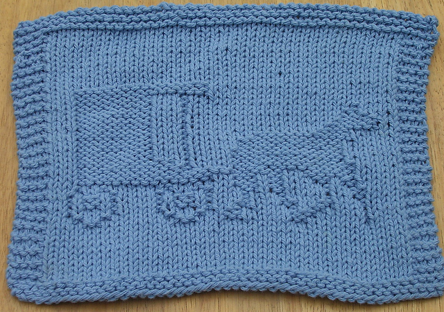 Amish Horse & Buggy Dishcloth