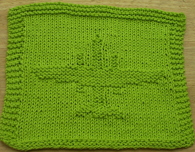 Airplane Dishcloth