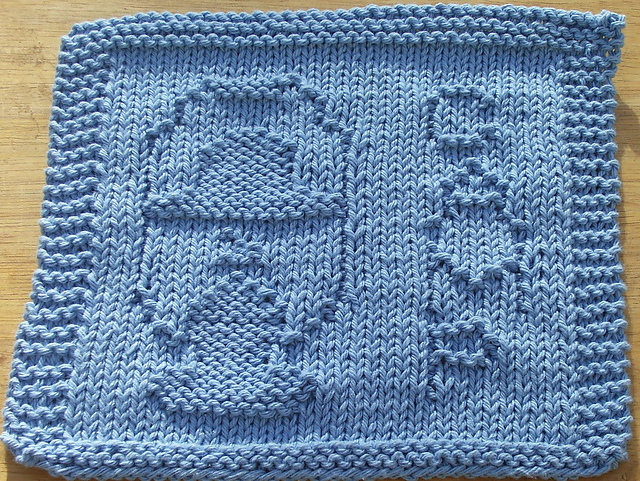 Lantern Dishcloth 