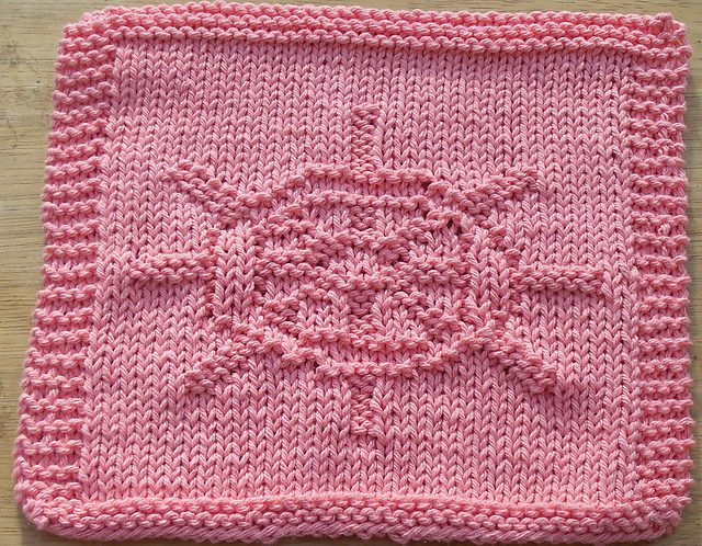 Captain's Wheel Dishcloth
