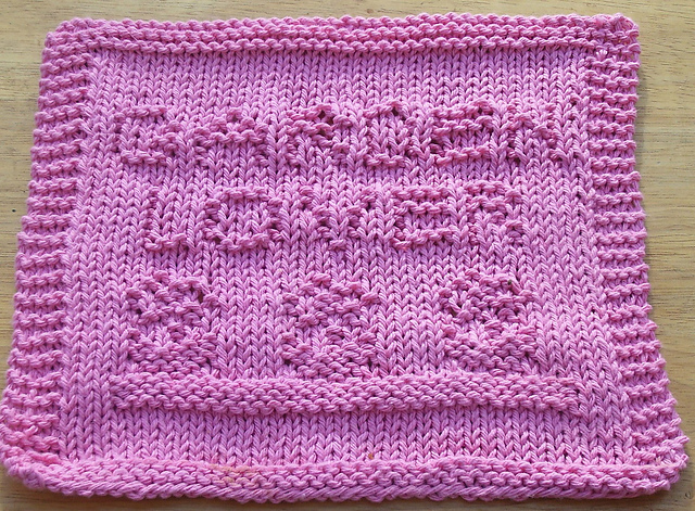 Garden Lover Dishcloth