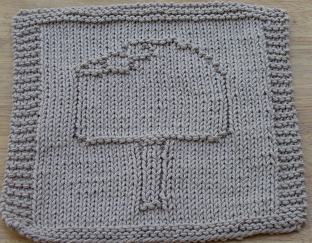 Ice Cream Bar Dishcloth 