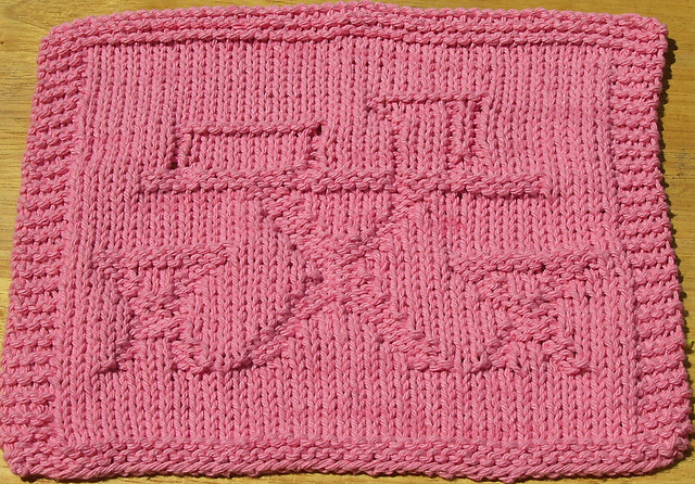 Picnic Table Dishcloth 