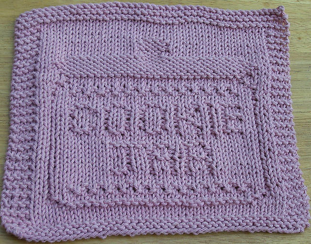 Cookie Jar Knit Dishcloth