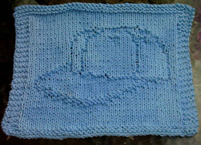 Baseball Cap Dishcloth