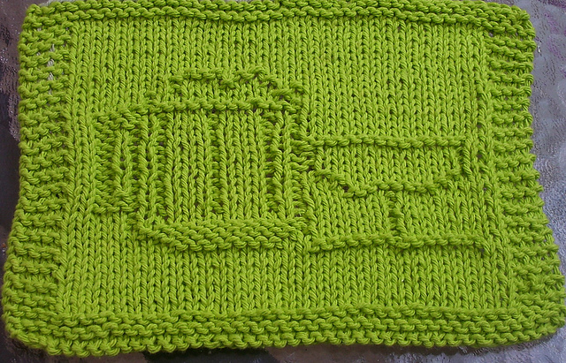 Beer and Wine Dishcloth