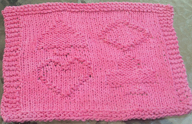 Card Suits Dishcloth 