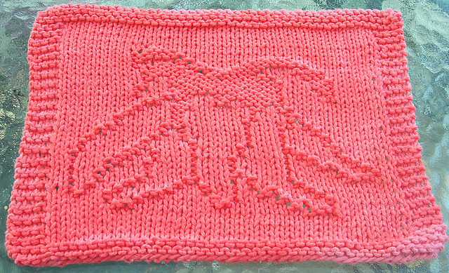 Chile Ristra Dishcloth