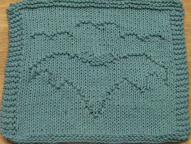 Bats Dishcloth 