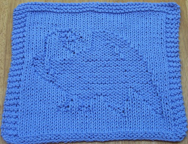 Eagle Knit Dishcloth Pattern