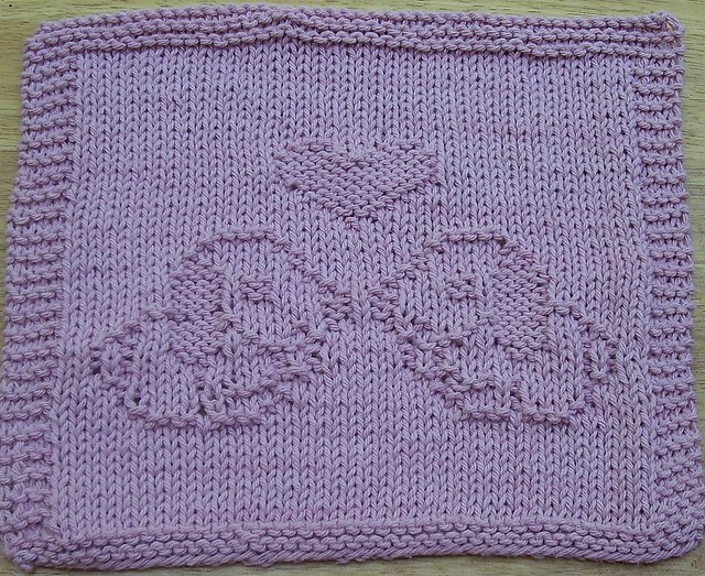 Puppy Love Dishcloth