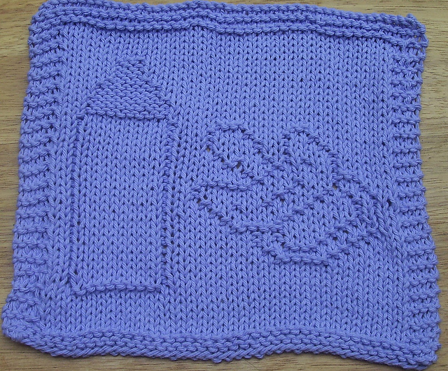 Baby Bottle and Pacifier Dishcloth
