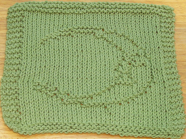 Celestial Moon Dishcloth
