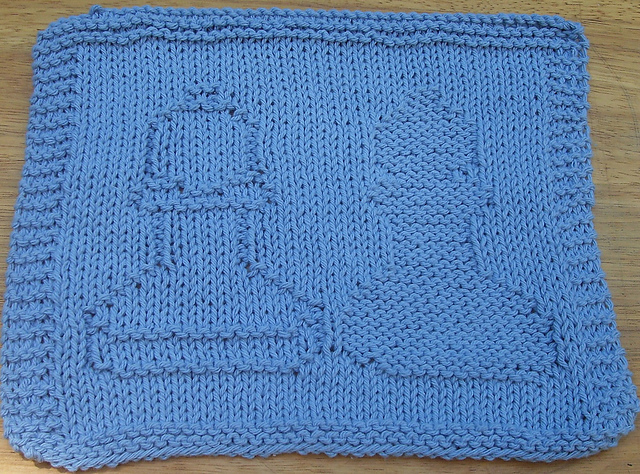 Chess Pieces Dishcloth