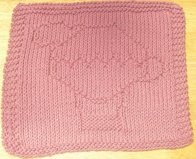 Hot Air Balloon Dishcloth