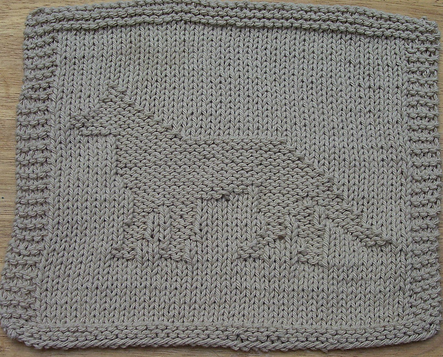 German Shepherd Dishcloth 