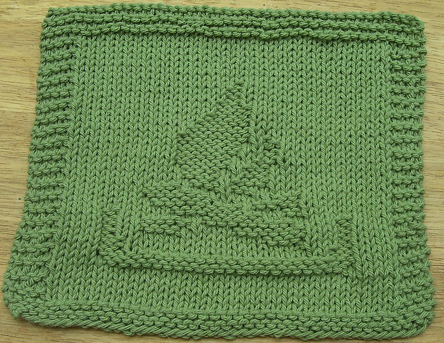 Camp Fire Dishcloth