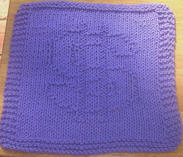 Dollar Sign Dishcloth