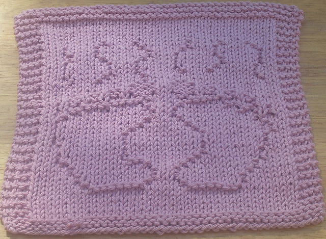 Stinky Feet Knit Dishcloth