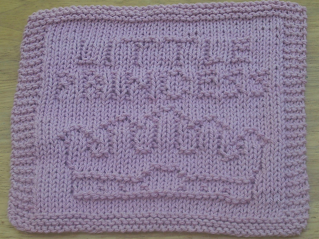 Little Princess Dishcloth