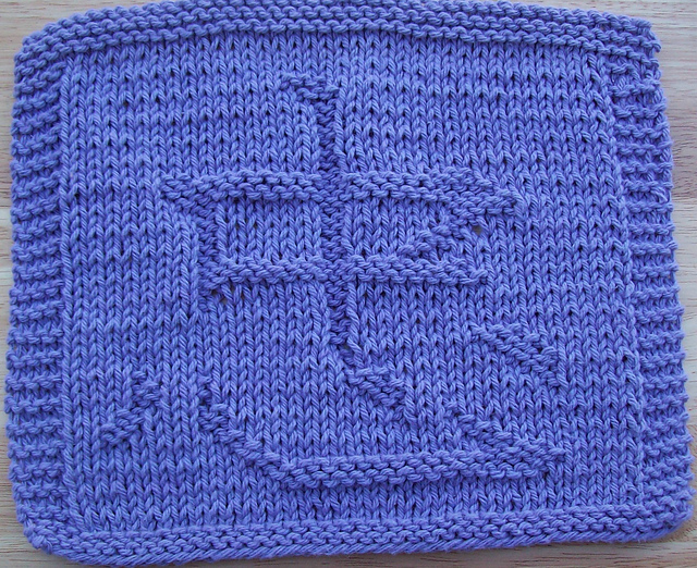 Chinese Loyalty Knit Dishcloth