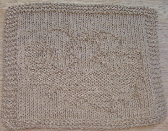 Baby Birds Dishcloth