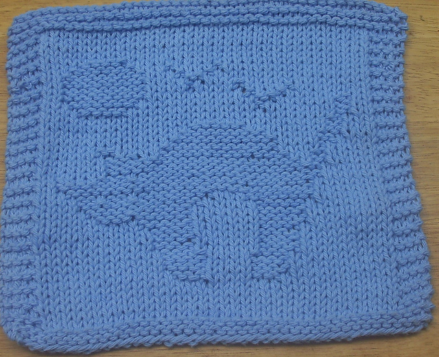 Black Cat Dishcloth