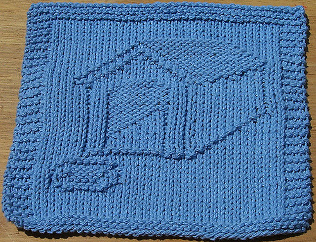 Doghouse Dishcloth 