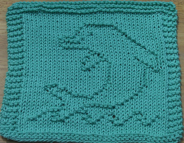 Dolphin Dishcloth