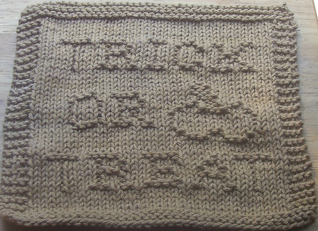 Trick or Treat Dishcloth