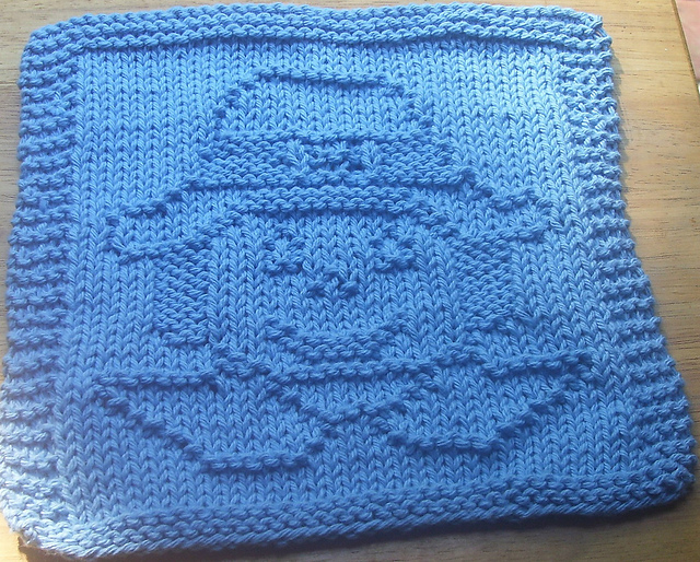 Male Pilgrim Dishcloth 